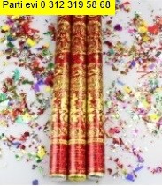 40 cm kaliteli parti konfeti