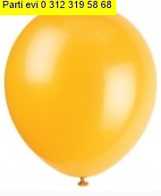 Bask�s�z 12 inc Metalik Turuncu balon