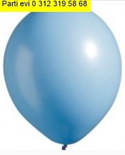 Bask�s�z A��k mavi balon 12 inc balon