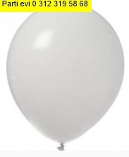 Bask�s�z beyaz balon 12 inc balon