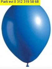 Bask�s�z Mavi balon 12 inc balon